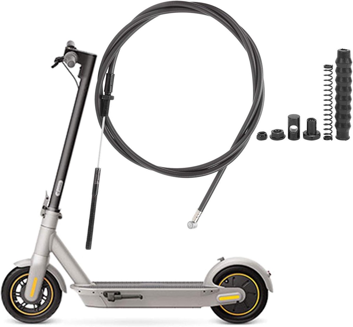 elektrische scooter voorwiel remkabel vervanging skates skateboards scooters remleiding