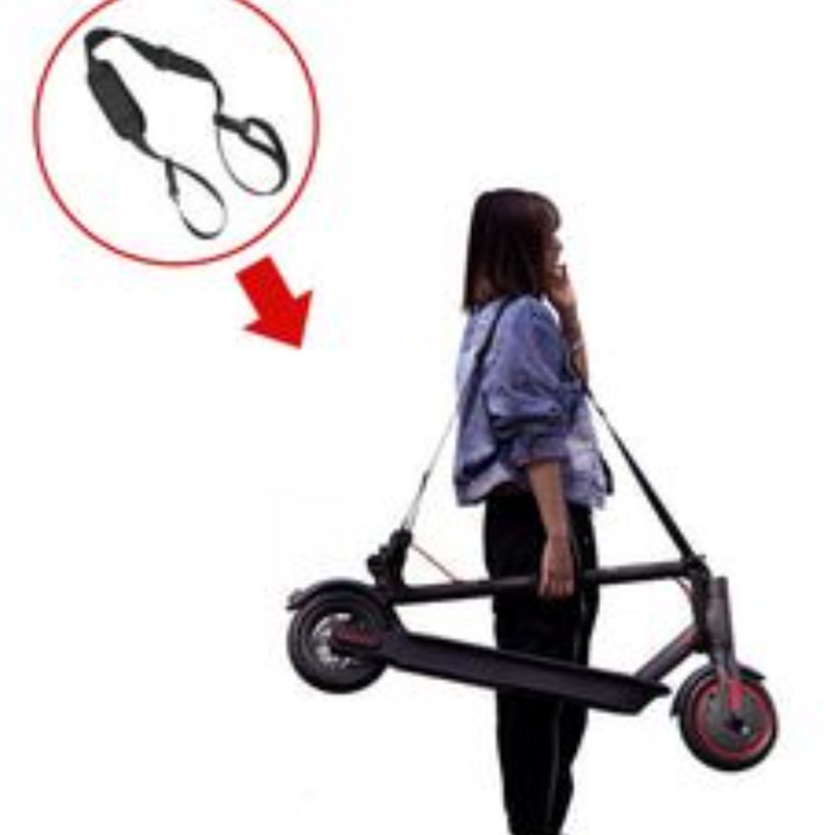 elektrische step schouderbanden