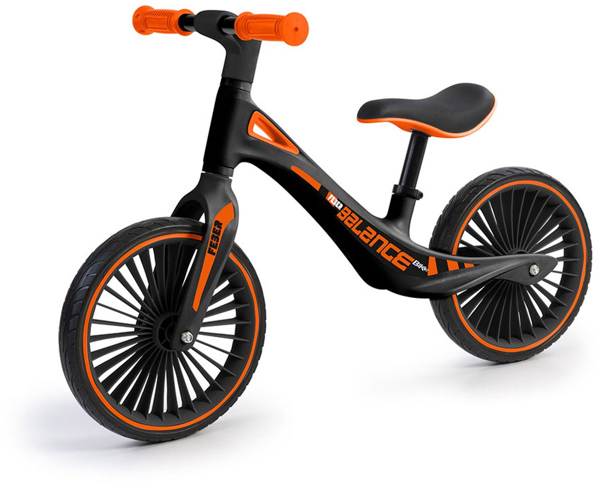 feber loopfiets zwart jongen