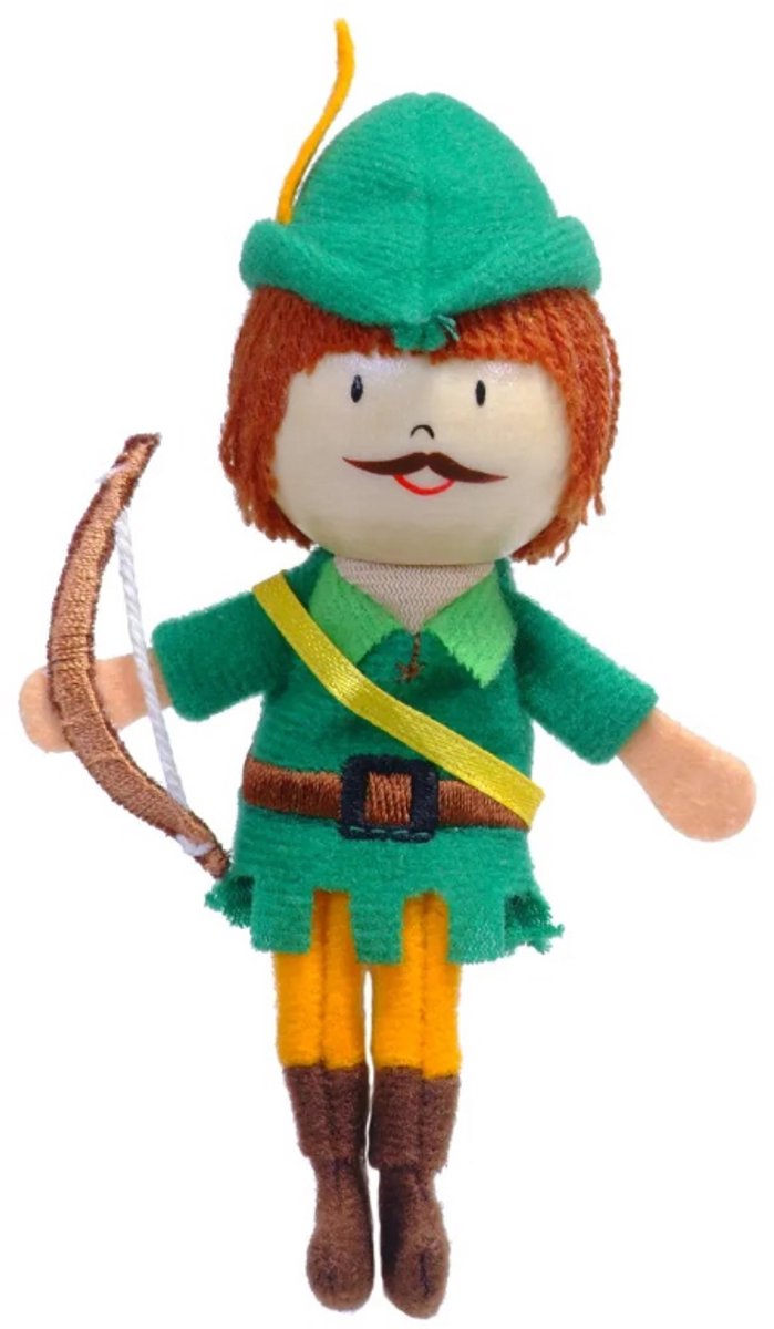 Fiesta Crafts vingerpop Robin Hood - educatief speelgoed poppenkast. Step kopen online