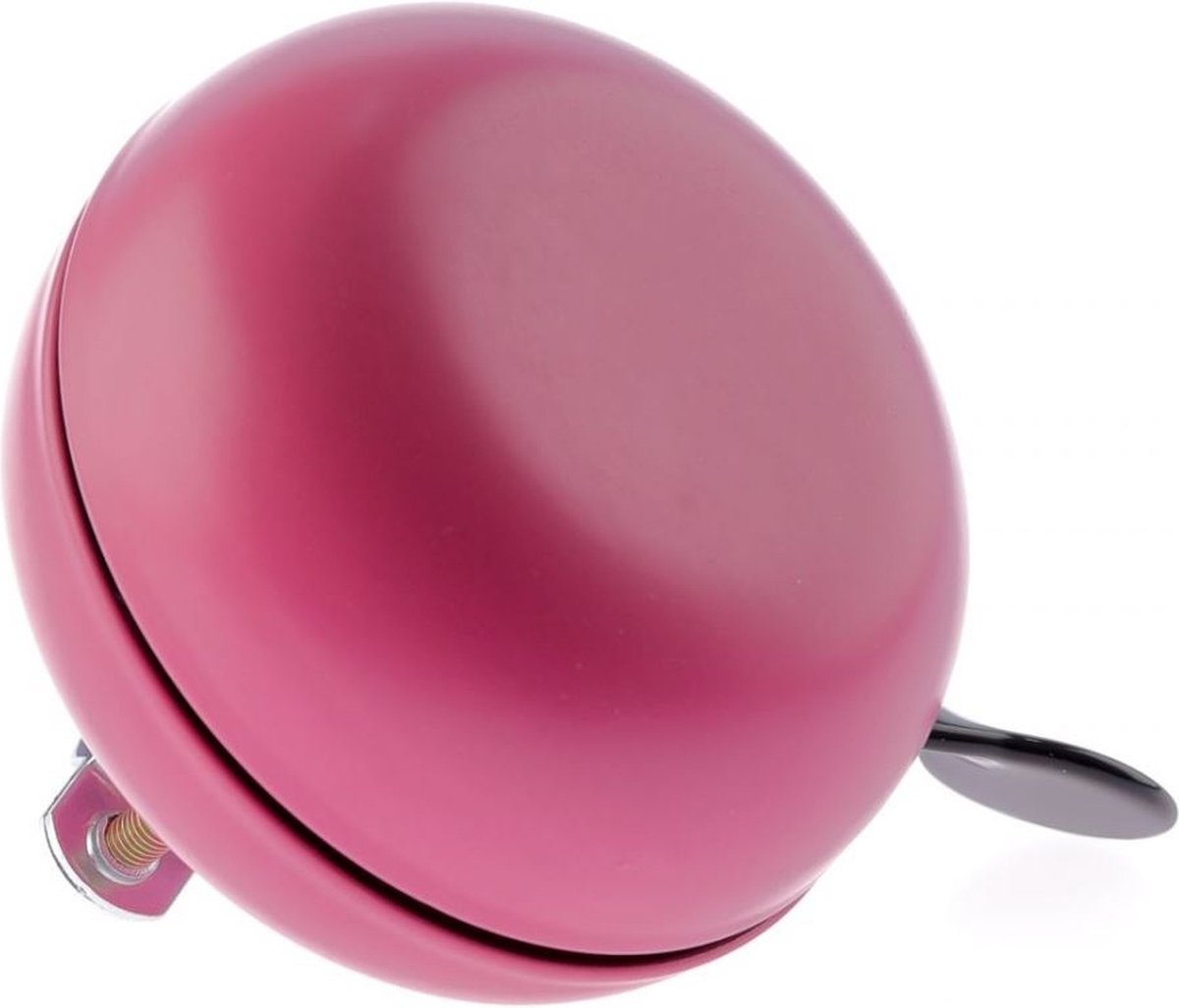 Fietsbel Ding-Dong NietVerkeerd ø80mm - cabarnet pink Fiets kopen online