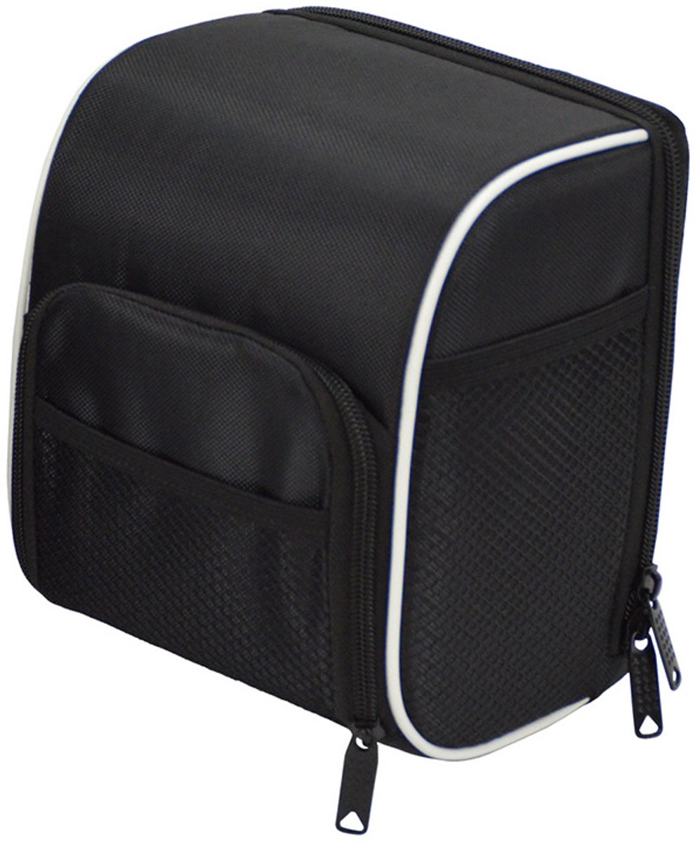 fietsstuurtas geschikt voor fietsen 20 16cm zwart