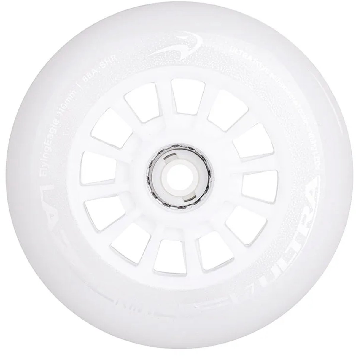 flying eagle lazerwheelz ultra schaatswielen zilver 110 mm 88a