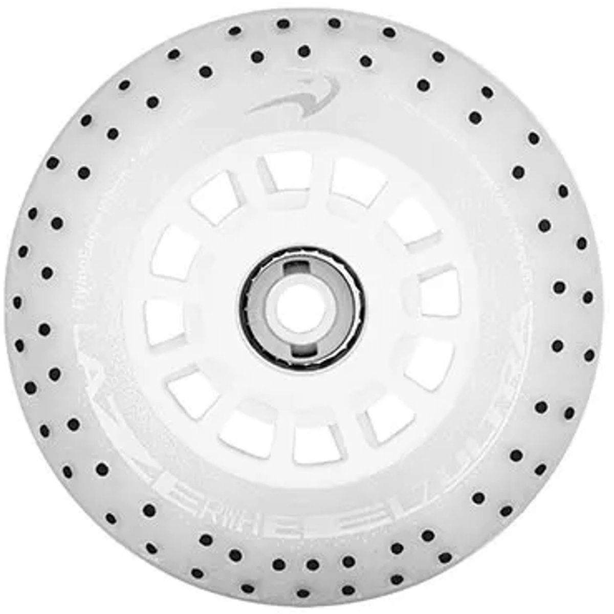 flying eagle lazerwheelz ultra spark schaatswielen zilver 125 mm 88a