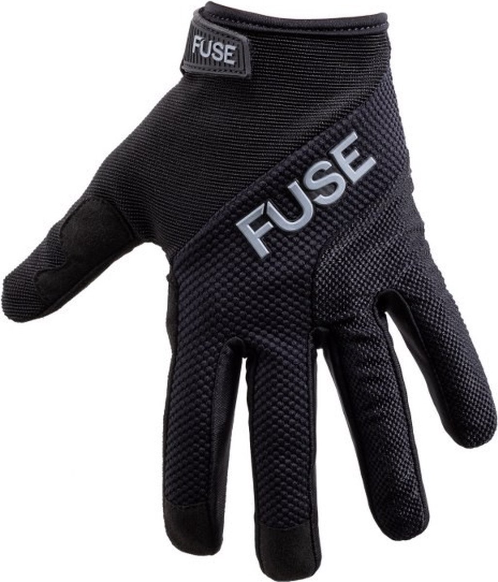 Fuse - Echo - BMX handschoenen - Volwassenen - Zwart - M Skateonderdeel kopen online