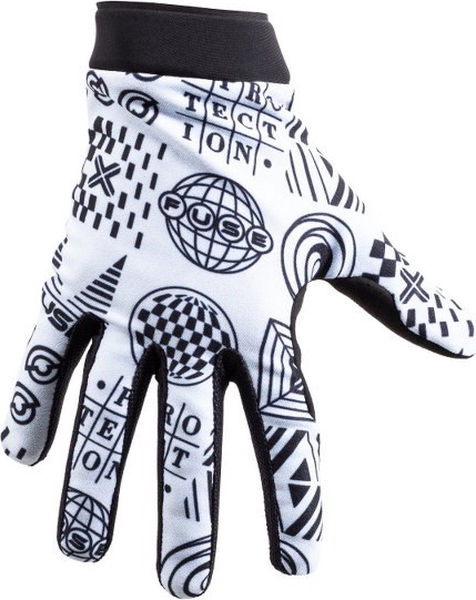 Fuse - Omega Global - BMX handschoenen - Volwassenen - Grijs - XL Skateonderdeel kopen online