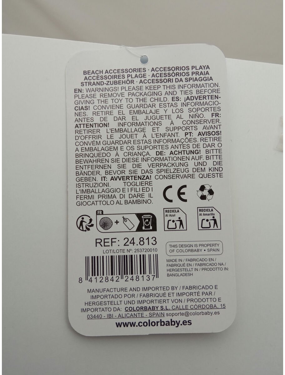 Graafmachine Colorbaby 26 cm Buitenspeelvoertuigaccessoire kopen online