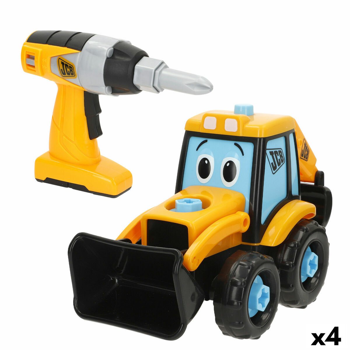 Graafmachine Teamsterz 31 X 18 X 15 CM (4 Stuks) Buitenspeelvoertuigaccessoire kopen online