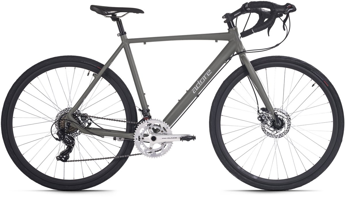 gravelbike racefiets 28 g3006 grijs rh 56 cm adore