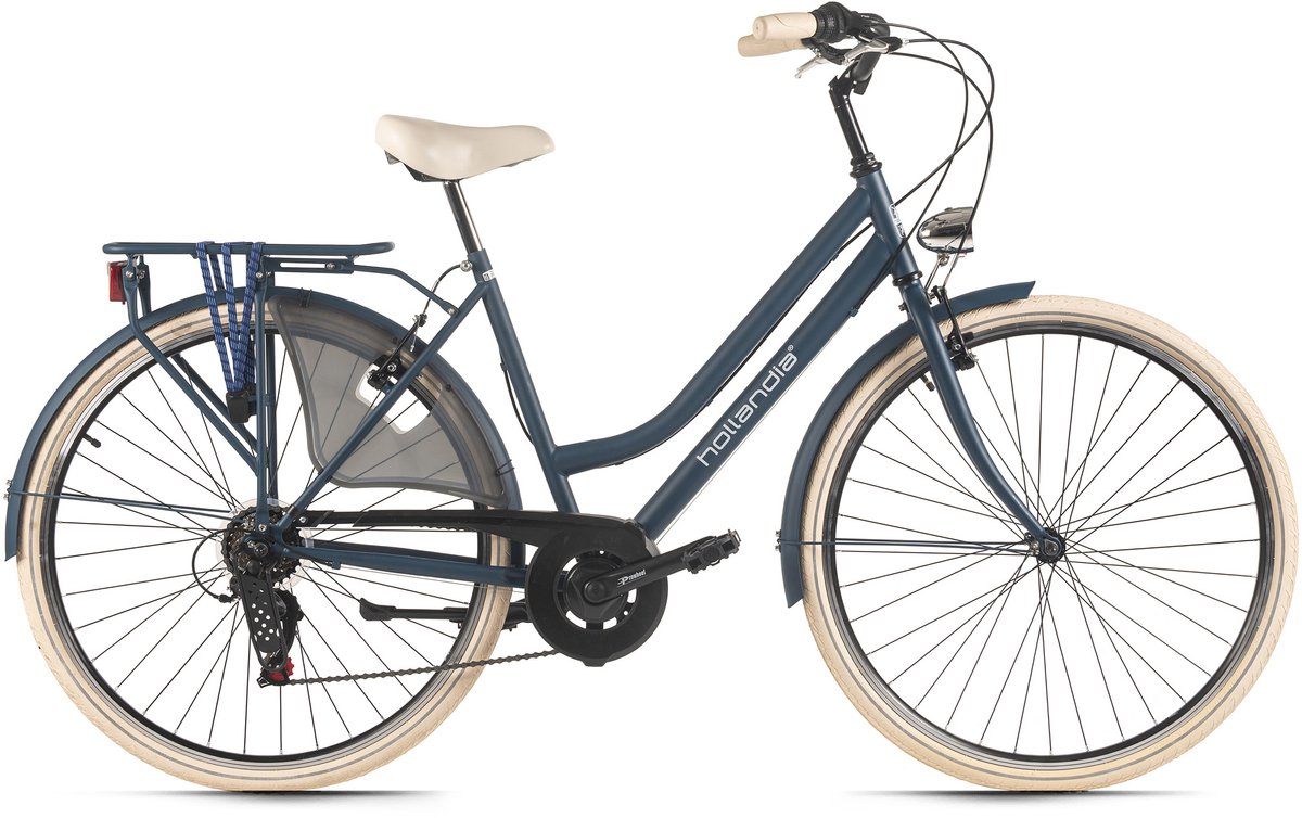 hollandia hollandrad 28 moves blauw 6 versnellingen framemaat 50 cm