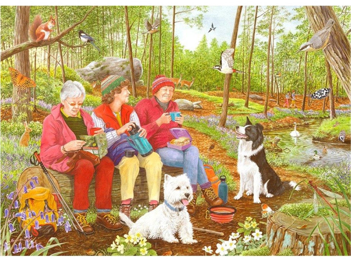 house of puzzles legpuzzel time for a cuppa 1000 stukjes volwassenen