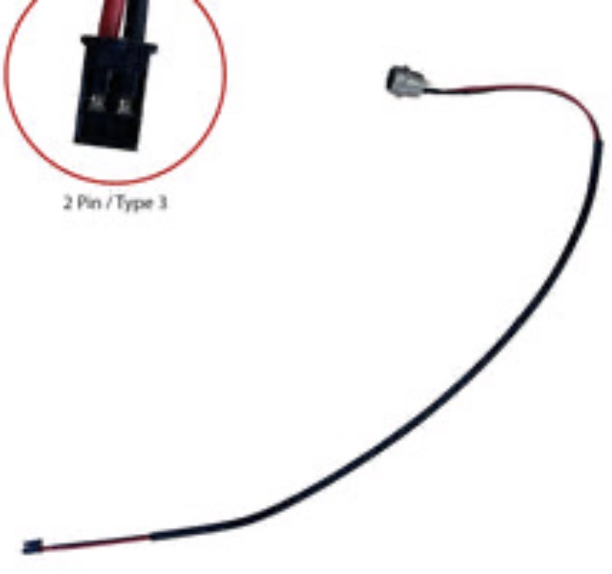 hoverboard oplaadkabel 2pin type 3