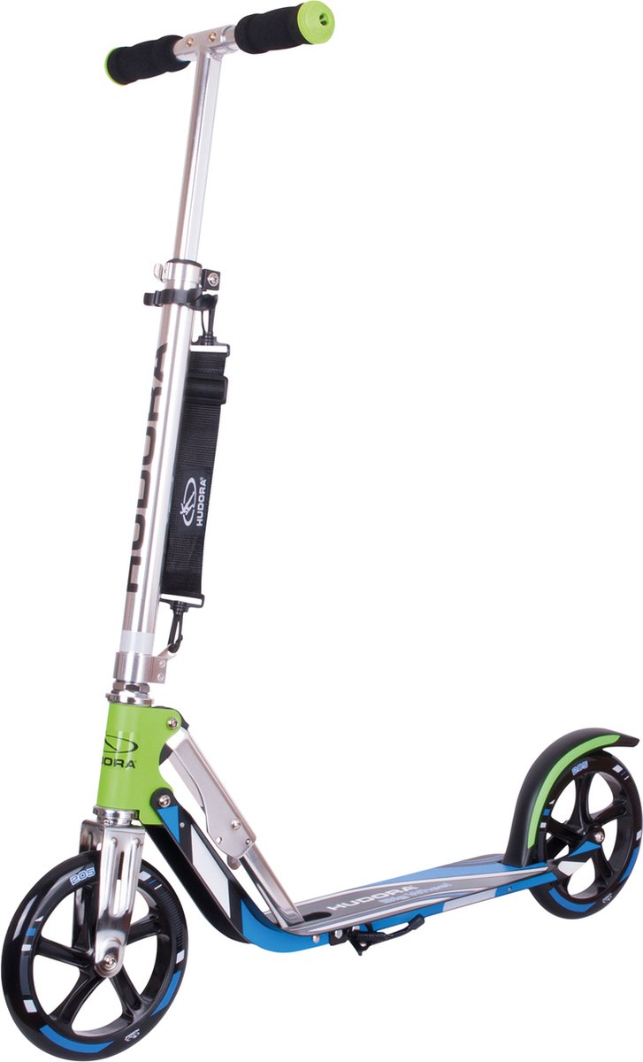 HUDORA Scooter Big Wheel Step RX205 - Groen/Blauw Step kopen online