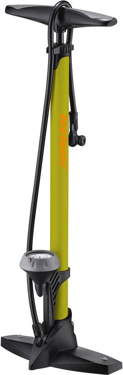 Icetoolz Fietspomp Met Meter A451 160psi/11bar Staal Geel Fiets kopen online