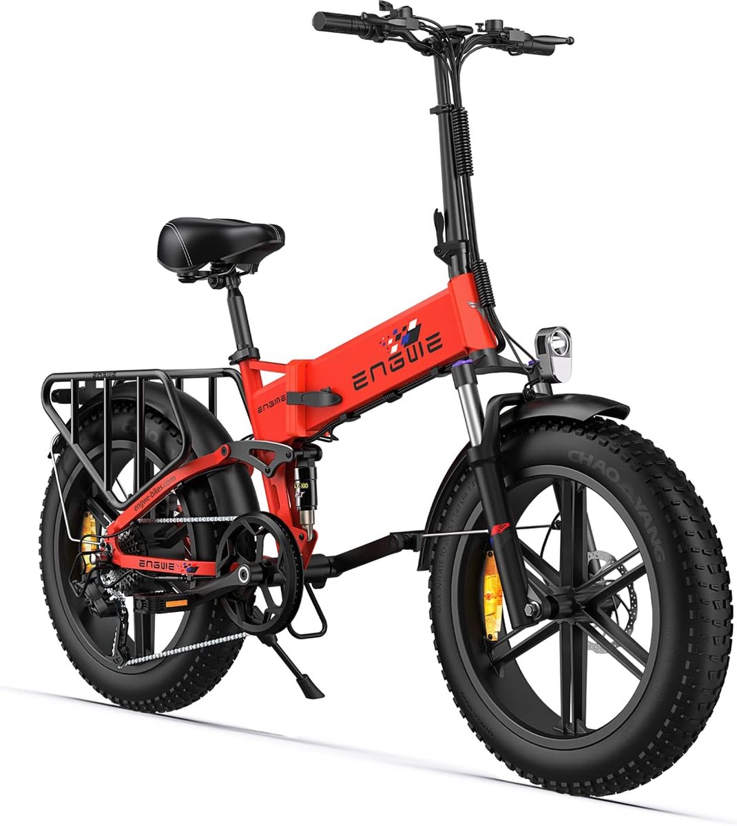 inklapbare elektrische fiets met 250w motor en 48v accu 120km actieradius 20 inch dikke band