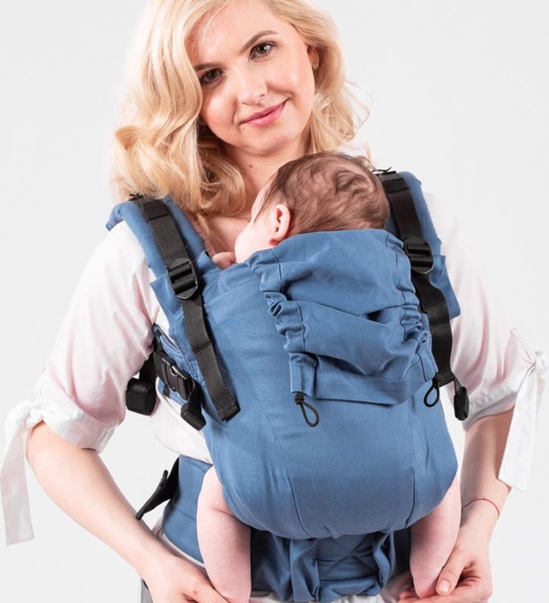 isara the one bluestone baby draagzak blauw