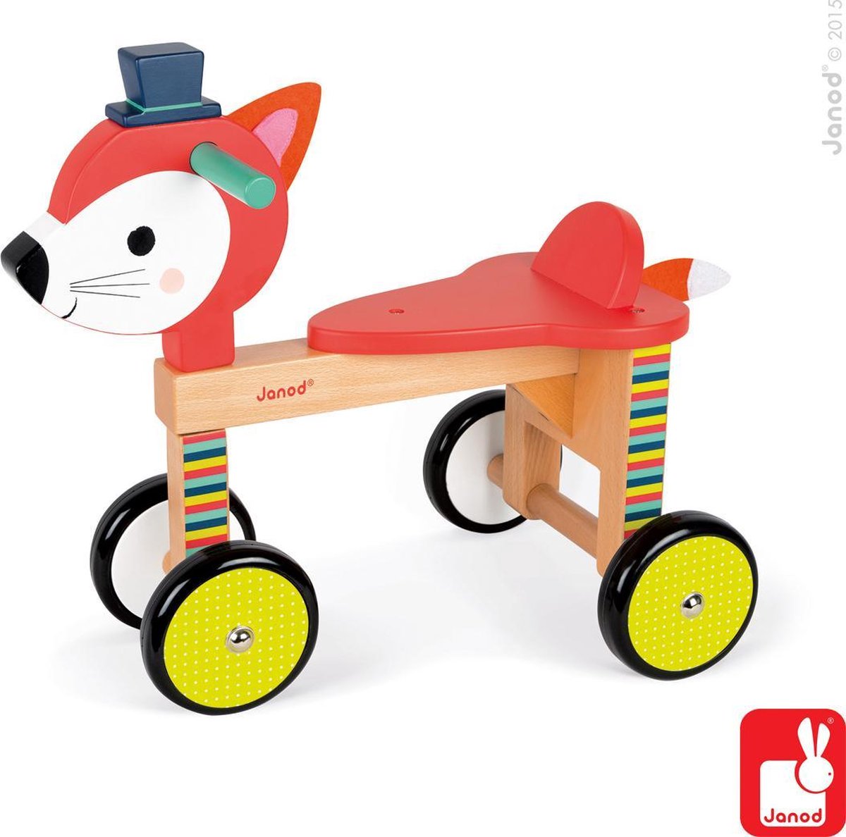 Janod Baby Forest - Loopfiets vos Loopfiets kopen online