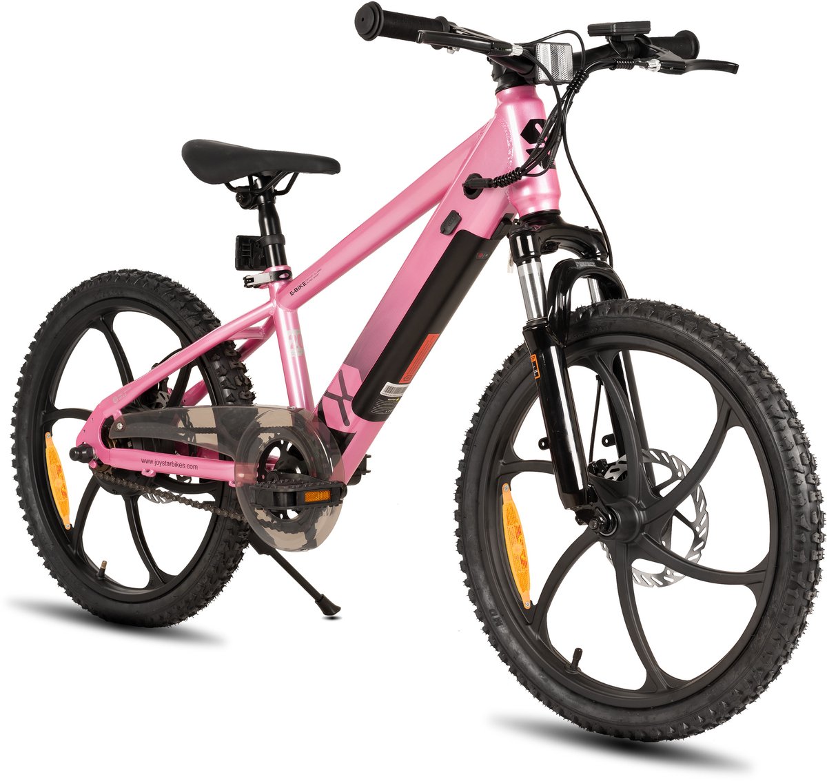 JOYSTAR Elektrische Fiets E-Bike – 20 Inch – Voor Kinderen/Tieners – 250W Motor – 1 Versnelling – Bladwiel – Mechanische Schijfremmen – Roze Fiets (elektrisch) kopen online