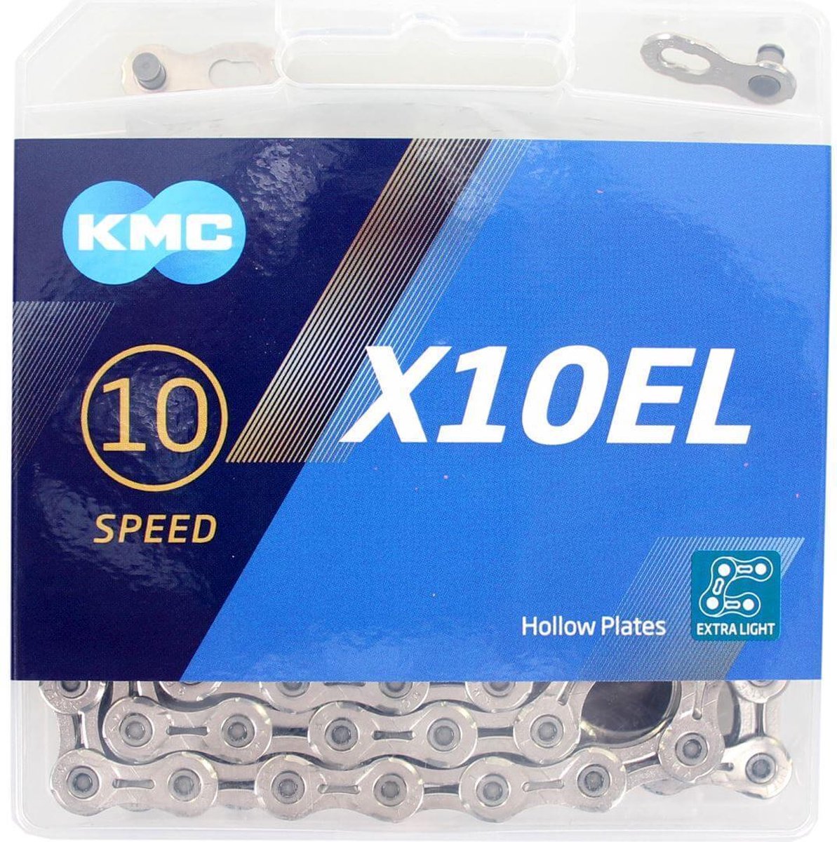 Ketting 10 speed KMC X10EL - zilver Fiets kopen online