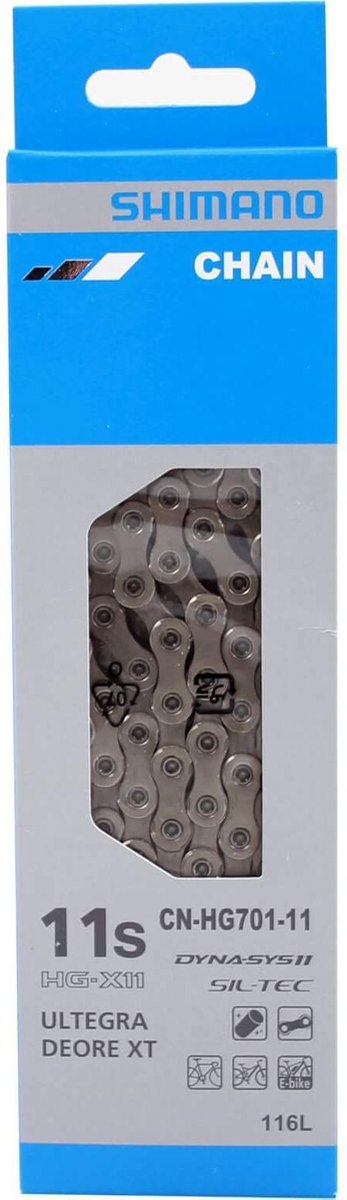 ketting 11 speed shimano hg701 ultegra deore xt race mtb e bike 116 schakels