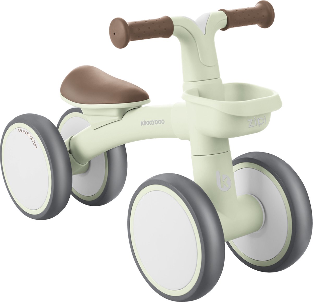 Kikkaboo Ride On Zipi Loopfiets Mint Loopfiets kopen online