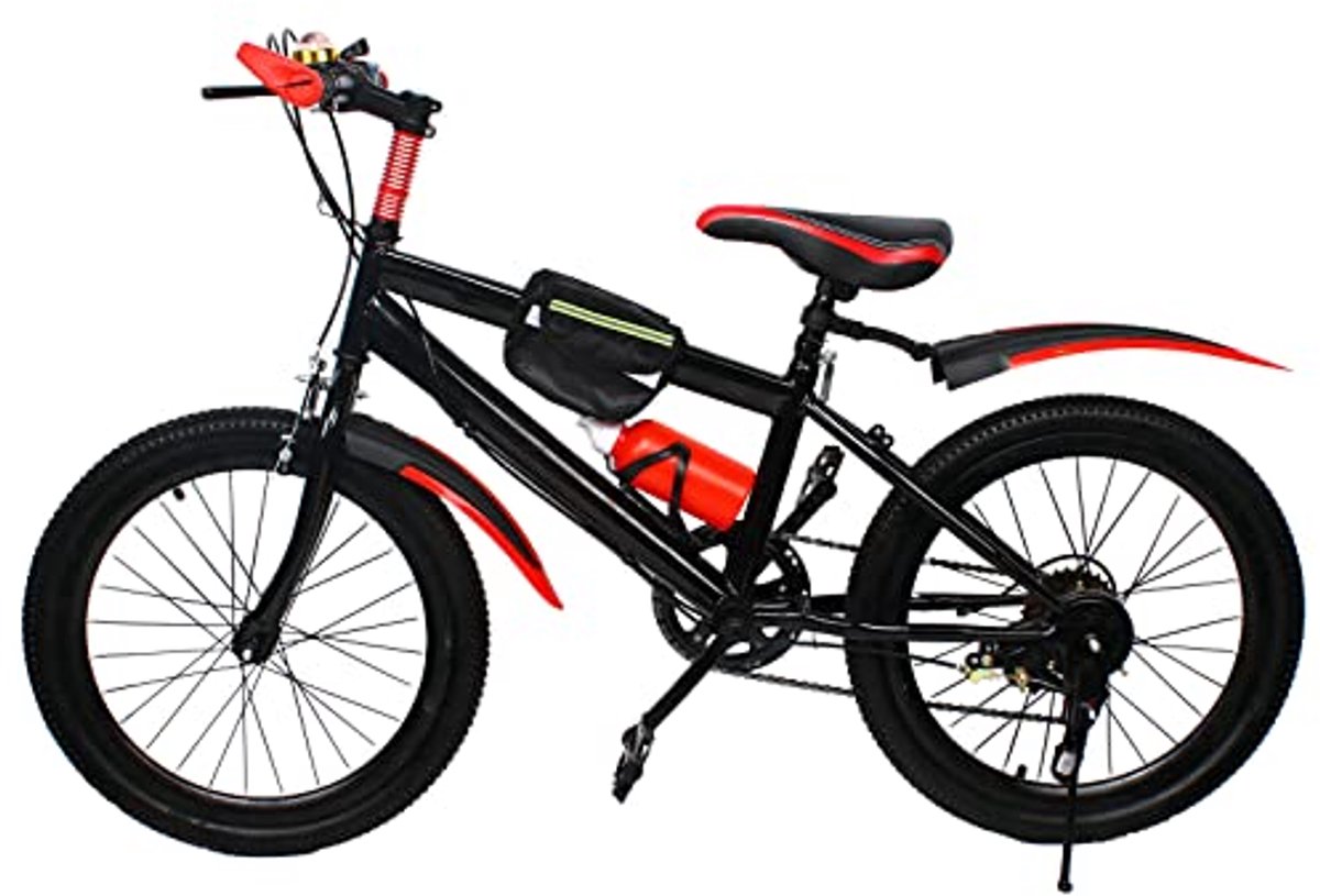 Kinderfiets 20 inch jongensfiets voor kinderen met 6 versnellingen en accessoires Kinderfiets kopen online