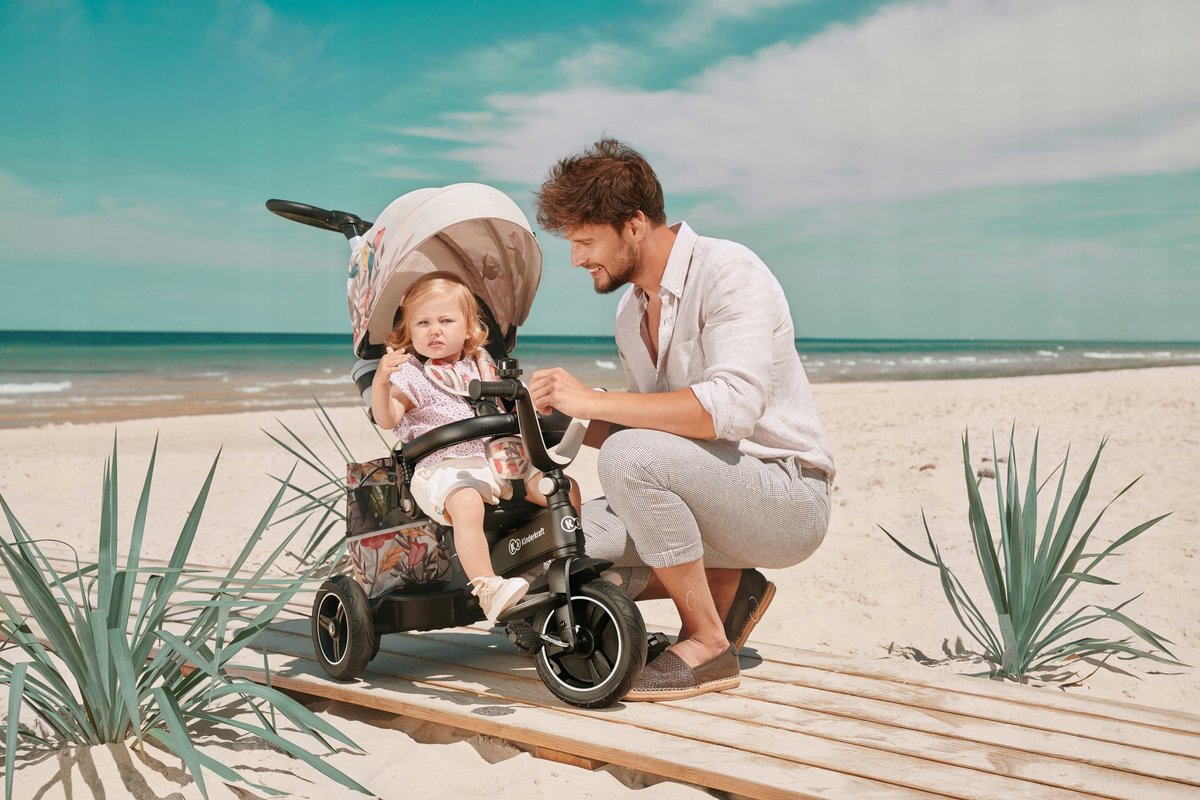 Kinderkraft EASYTWIST Driewieler: 360° draaibaar, 1-5 jaar Driewieler kopen online