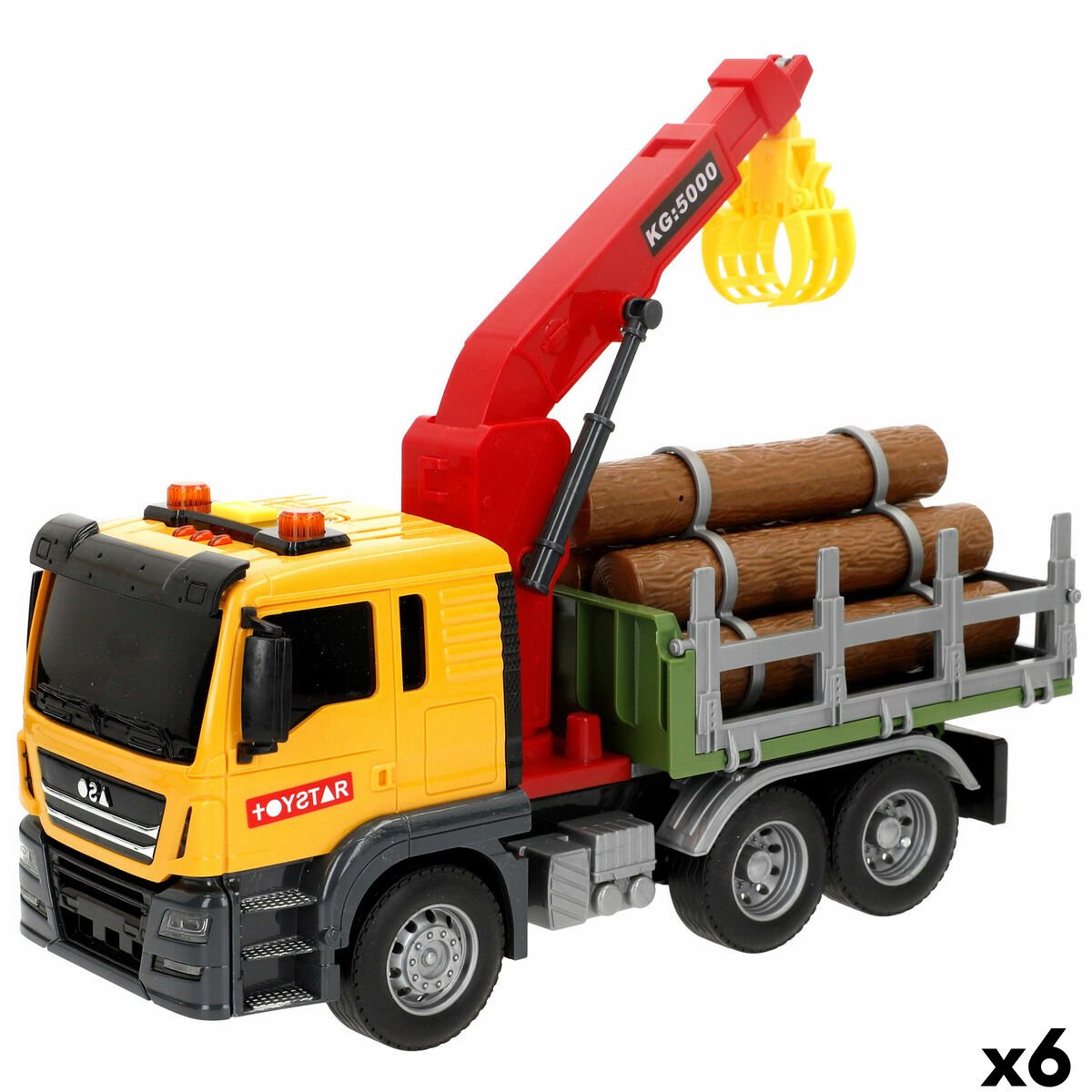 Kraanvrachtwagen Speed & Go 26 x 13 x 10 cm (6 Stuks) Buitenspeelvoertuigaccessoire kopen online