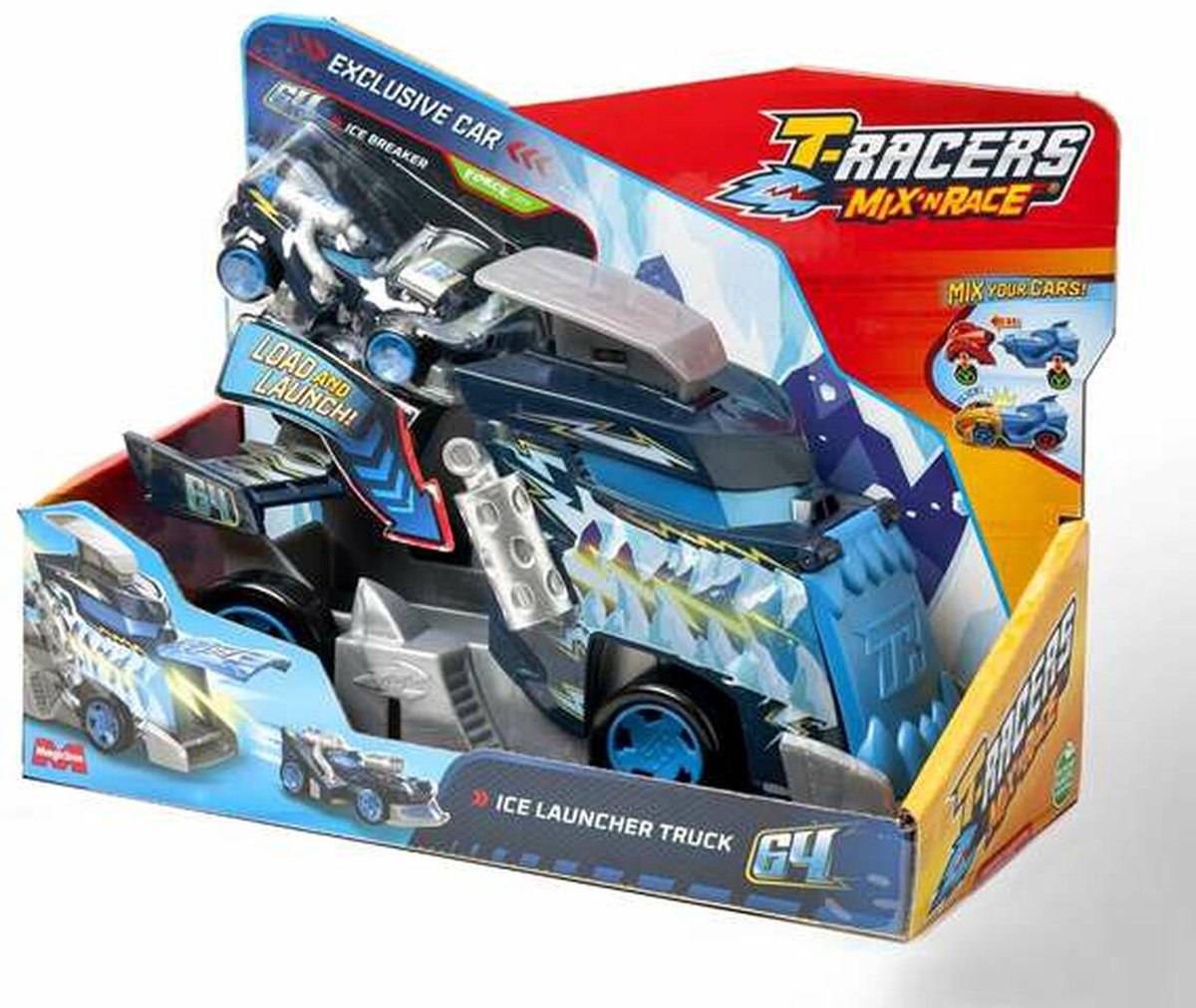 Lanceerder Magicbox Launcher Truck T-Racers Mix 'N Race 10 x 16,8 x 22,5 cm Auto Buitenspeelvoertuigaccessoire kopen online