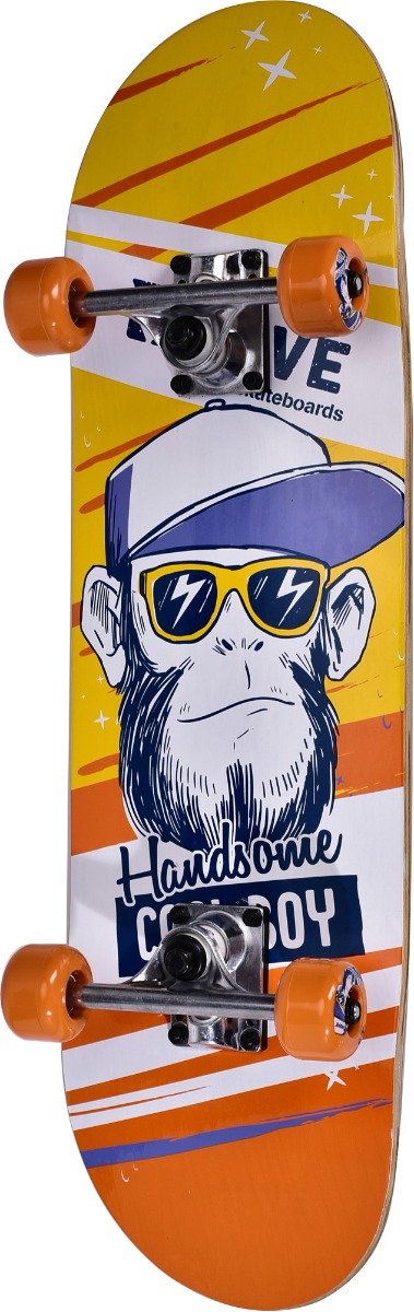 Longboard Move twin: Blue Surf 104 cm/ABEC7 (991401) Longboard kopen online