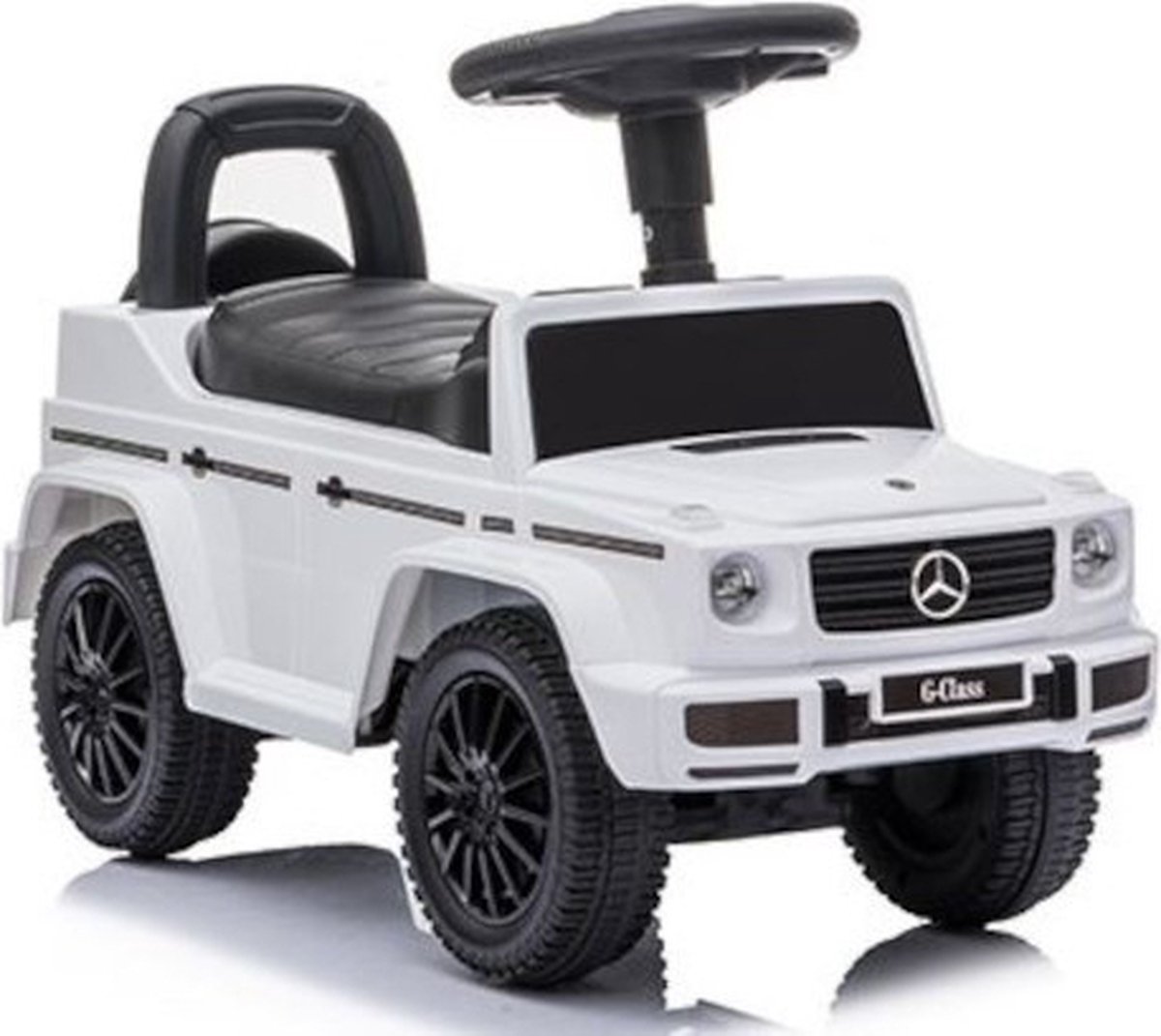 loopauto mercedes benz g klasse wit