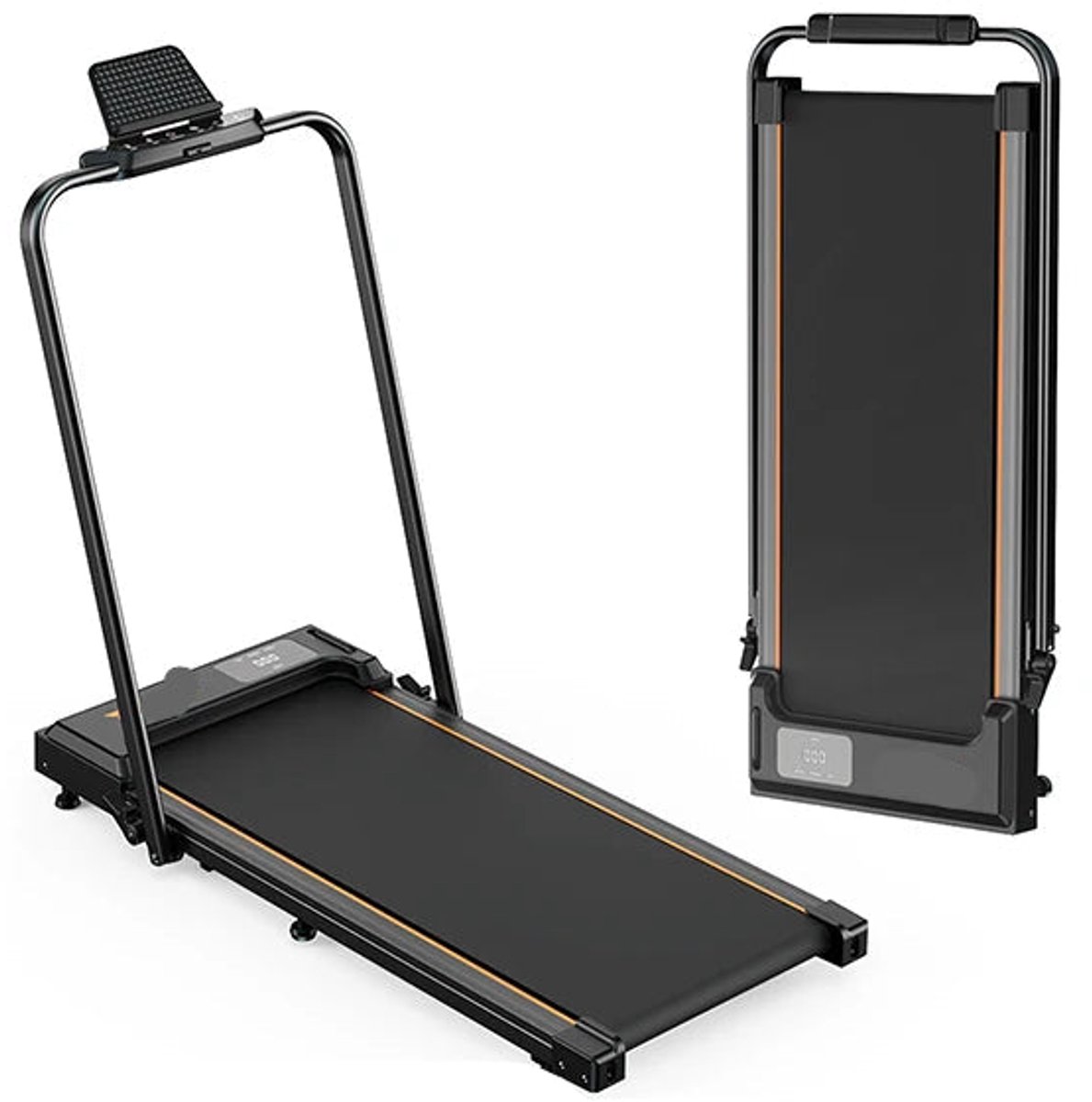 loopband walking pad wandelband hardloopband loopbanden 2 in 1 met 2 5 pk motor afstandsbediening compacte opvouwbare treadmill voor thuis en kantoor max 120 kg snelheid 1 10 km u