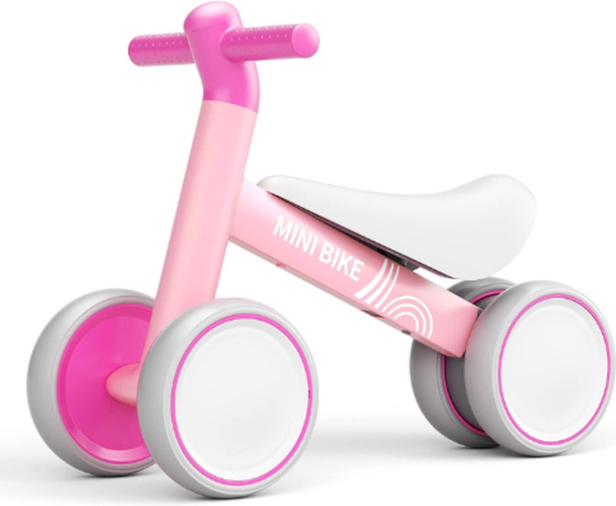 Loopfiets - Buitenspeelgoed - Kinderloopfiets - Roze - 1 Jaar Loopfiets kopen online