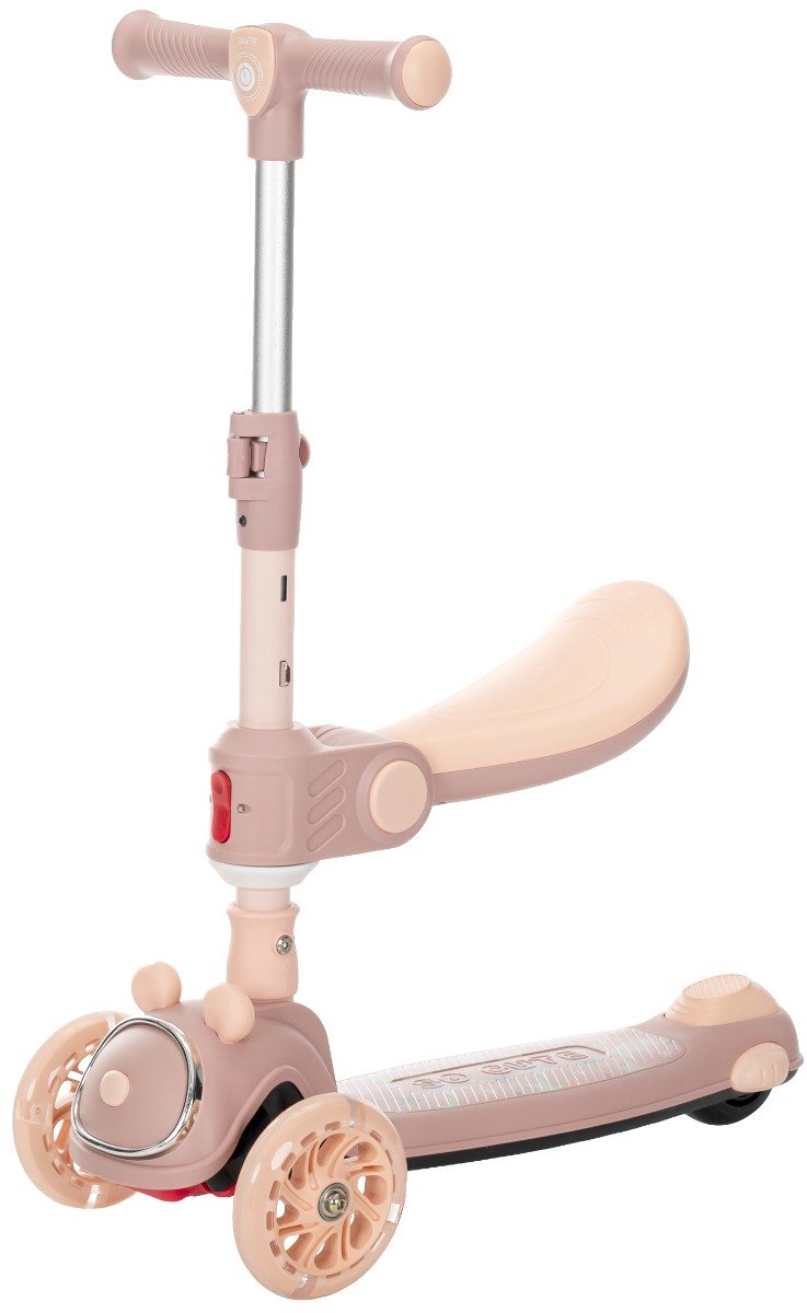 Lorelli Swiftie Beige Kinderstep/Loopfiets met Licht en Geluid Loopfiets kopen online