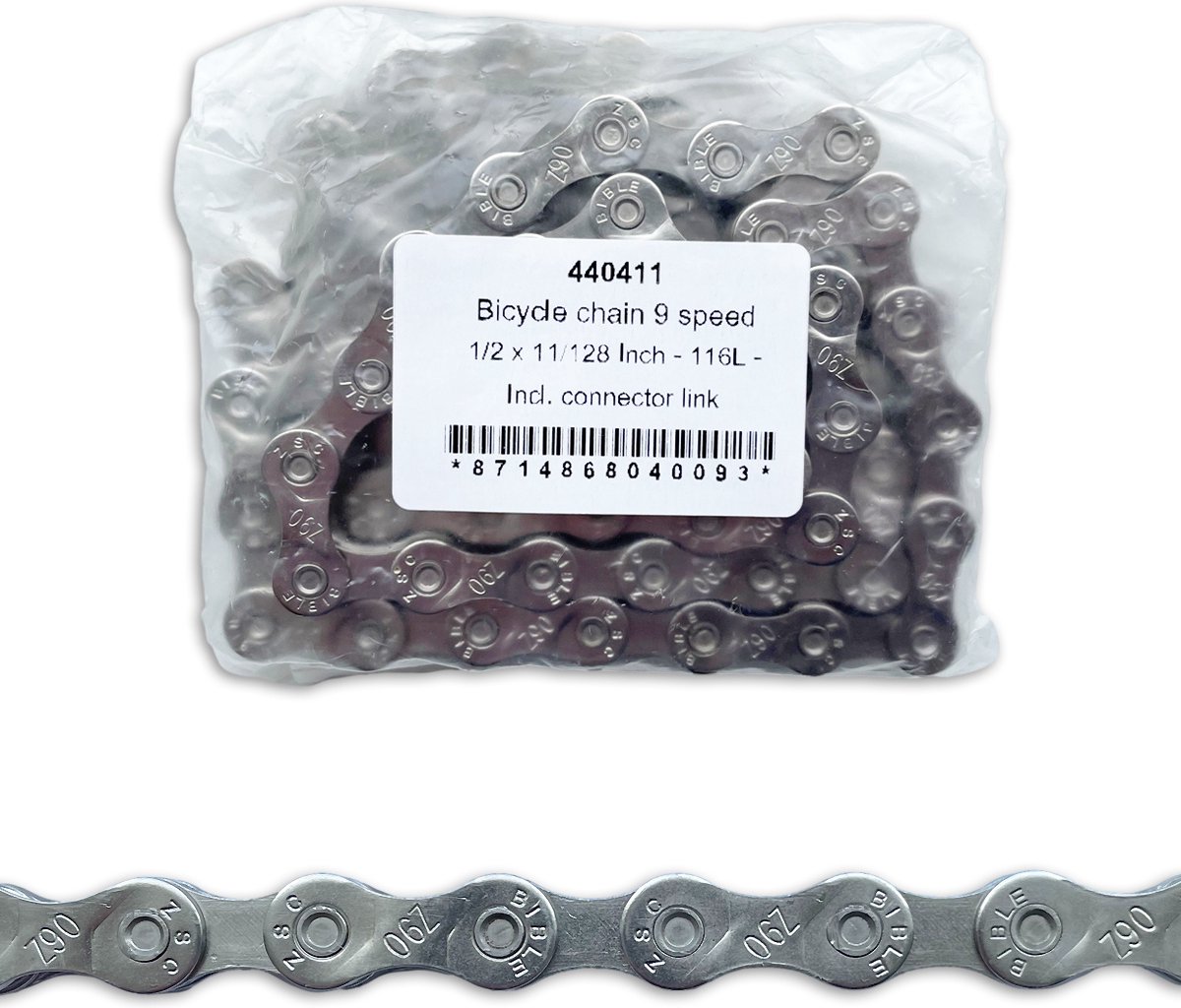 lynx fietsketting 9 speed 116 schakels incl verbindingsschakel