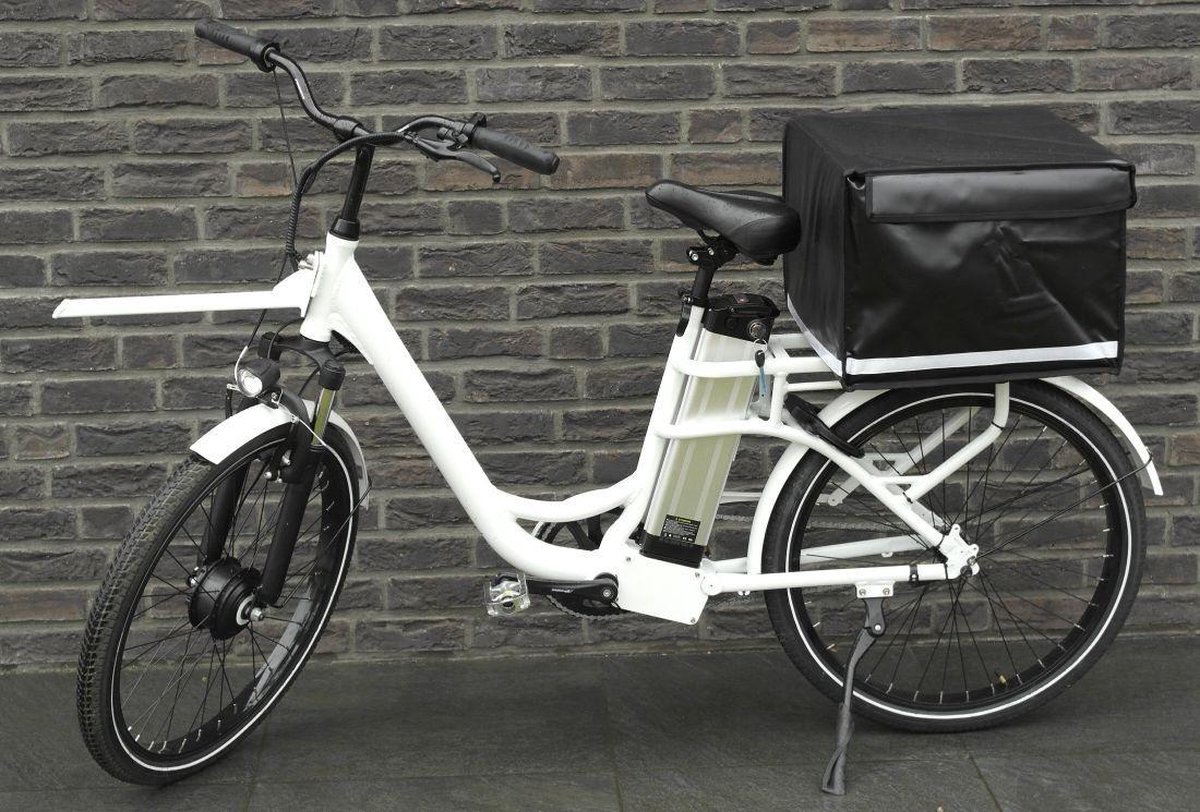 merkloos bezorgkoffer pizzakoffer achterlader