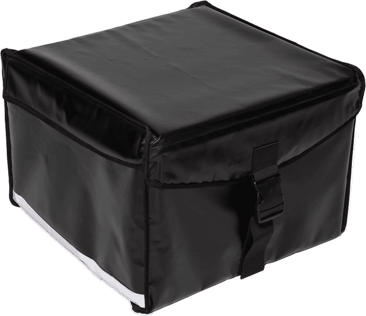 merkloos pizzakoffer bezorgkoffer bovenlader zwart
