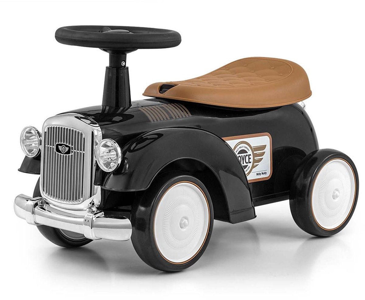 milly mally babywipstoel met geluid royce zwart