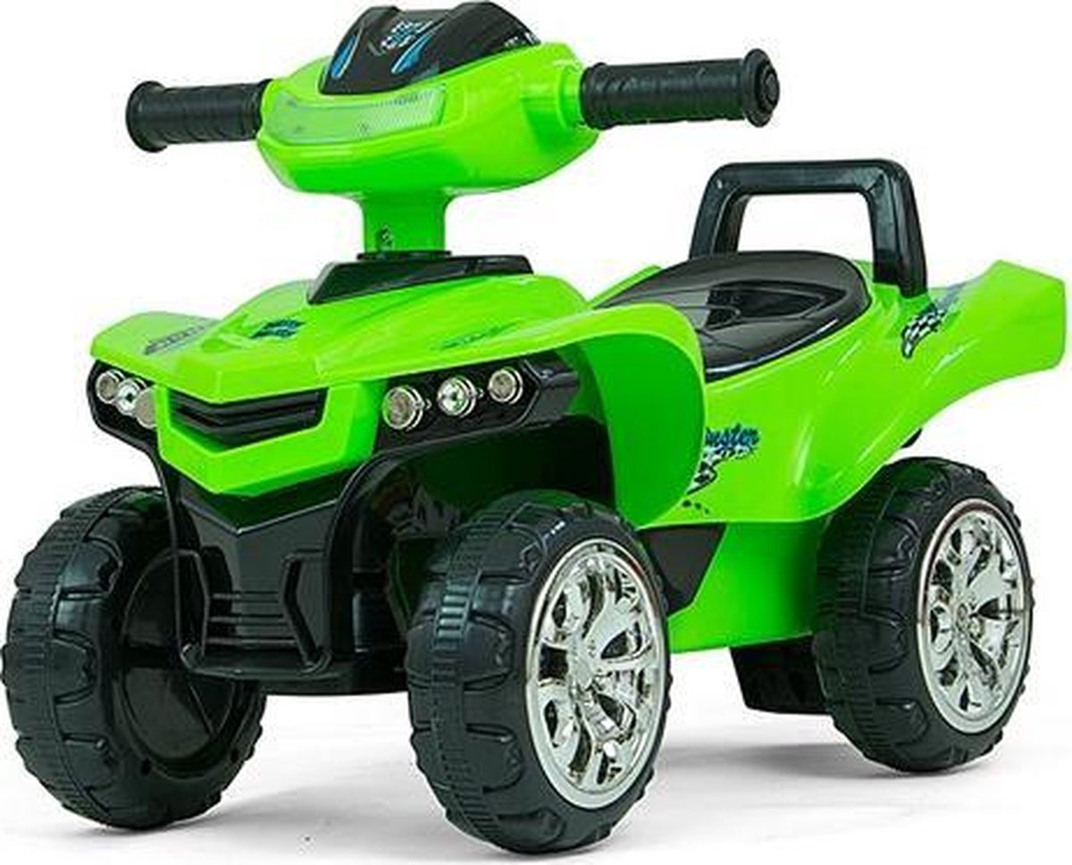 milly mally loopwagen ride on monster junior groen