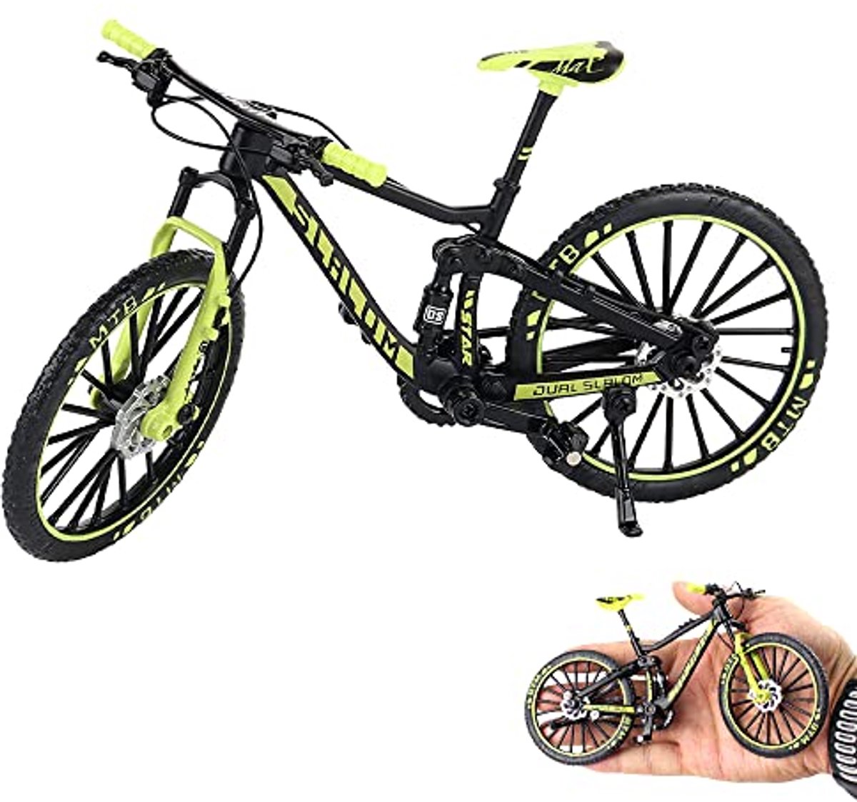 miniatuur vingerfietsmodel 1 10 speelgoed mountainbike voor decoratie en cadeaus