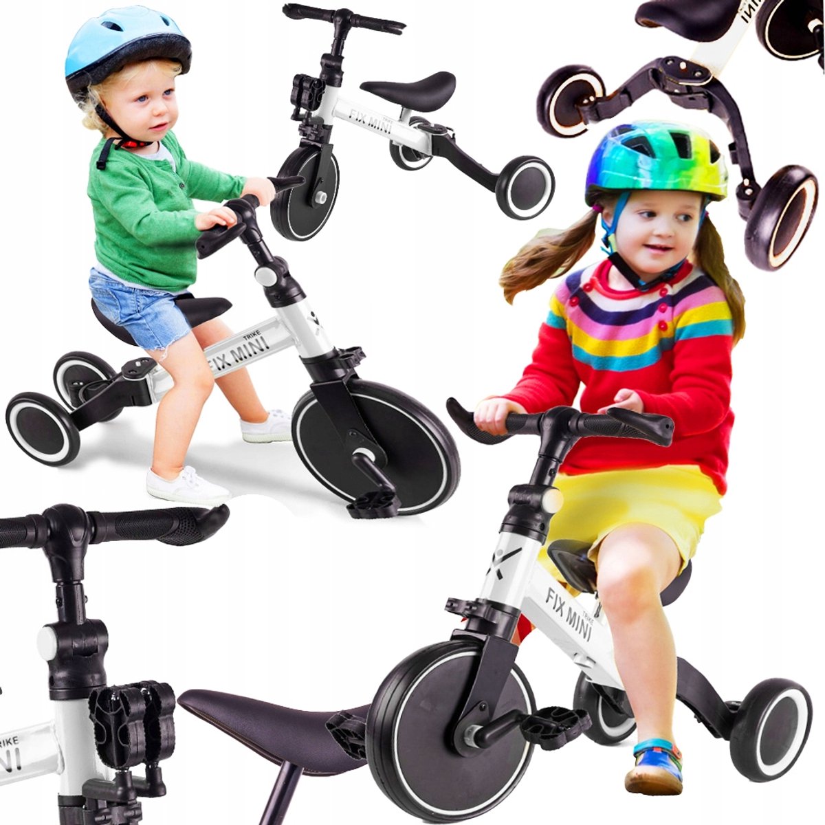 Multifunctionele Loopfiets Driewieler 4-in-1 voor Kinderen Driewieler kopen online