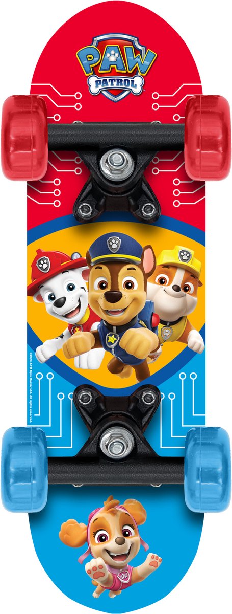 Nickelodeon Paw Patrol Skateboard 43 X 13 Cm Zwart/rood/blauw Skateboard kopen online