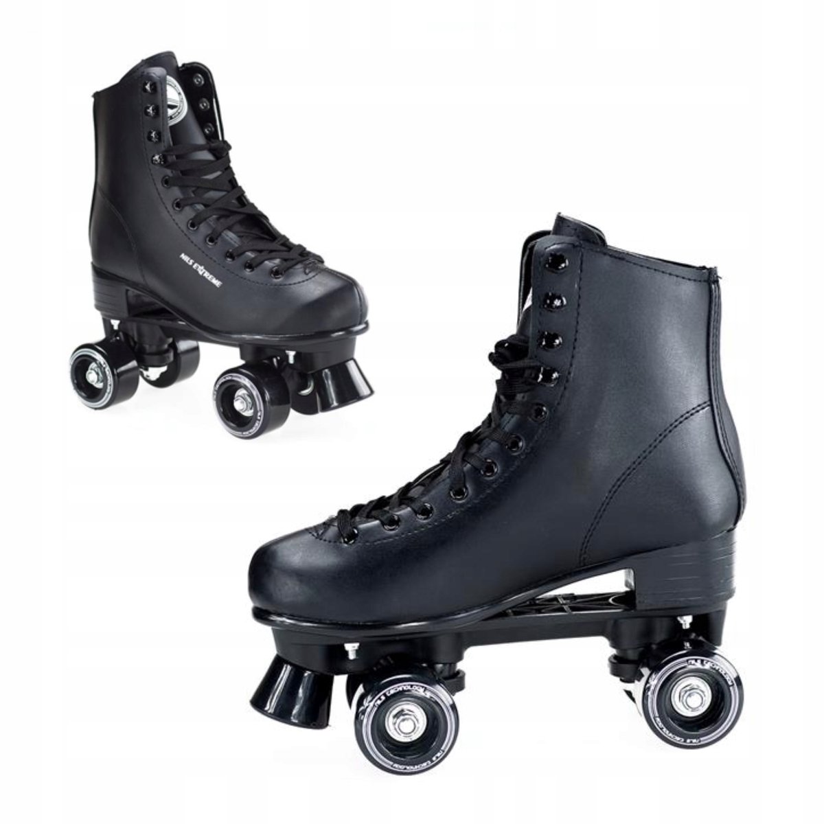 Nils Extreme NQ8400S zwarte recreatieve rolschaatsen maat 35 Rolschaatsen kopen online