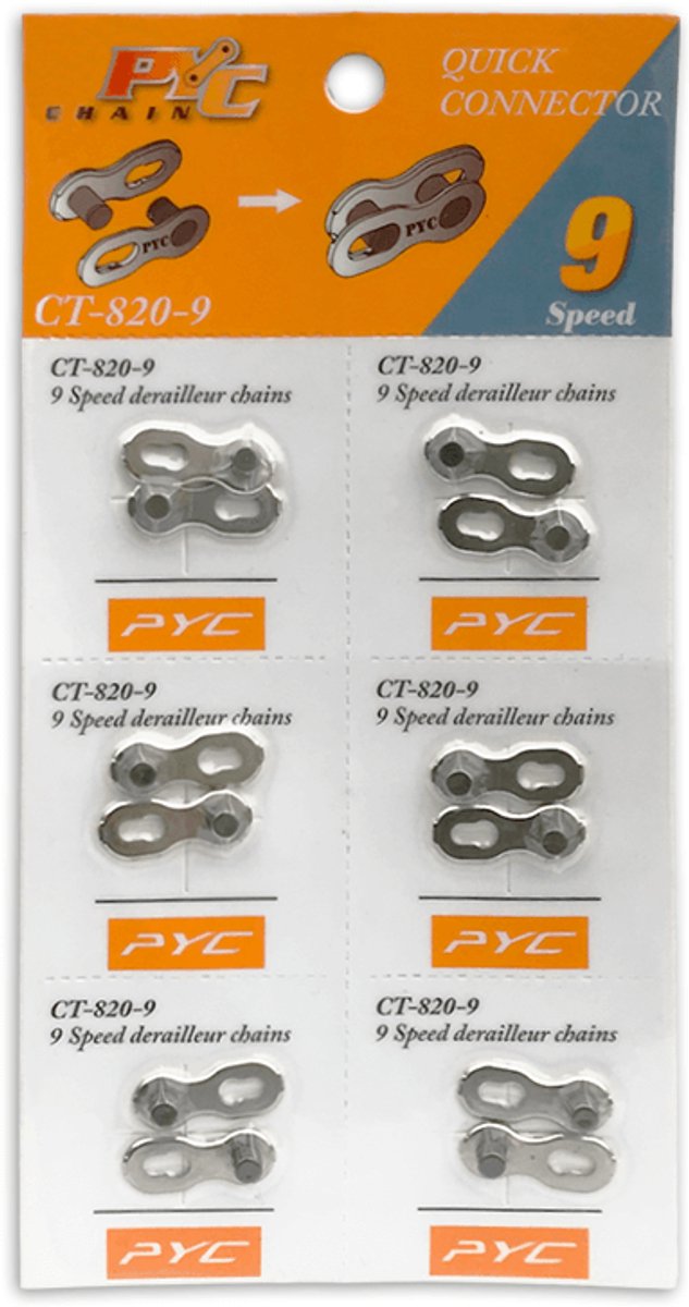 P.Y.C. Connector link 9 speed Fiets kopen online