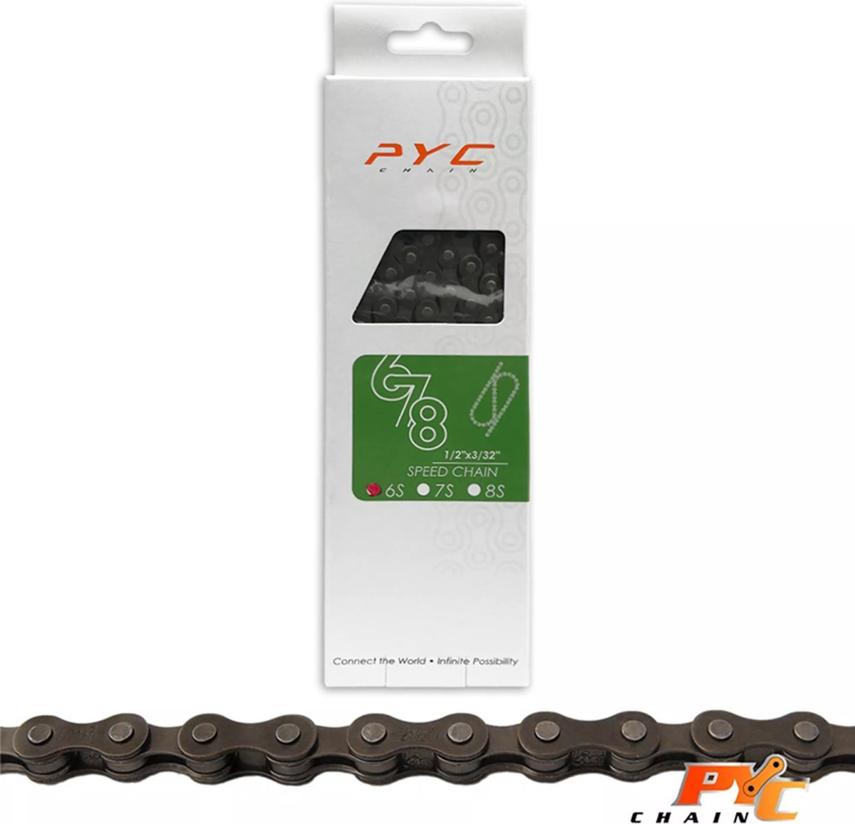 p y c fietsketting 6 speed