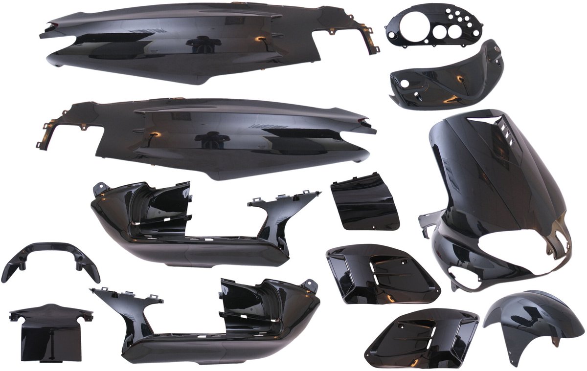 plaatset gilera runner tot bj 08 2005 15 delig zwart metallic
