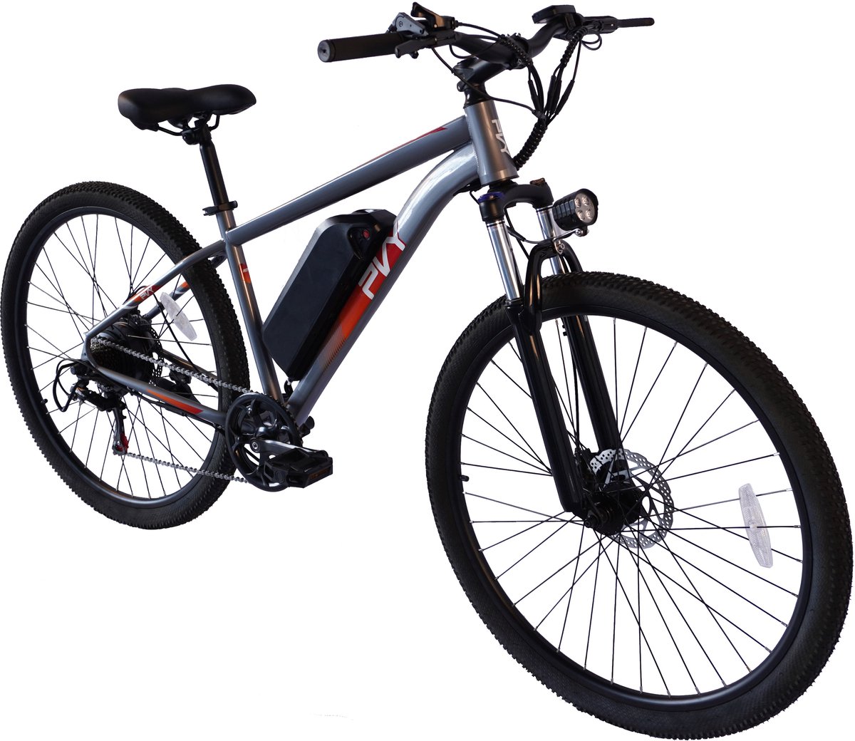 PVY M29 Elektrische Fiets - 29 Inch Banden - 250W Motor - 48V 17.5Ah Accu - 25 km/u Max Snelheid - 120 km Bereik - Shimano 7 Versnellingen - Grijs Fiets (elektrisch) kopen online