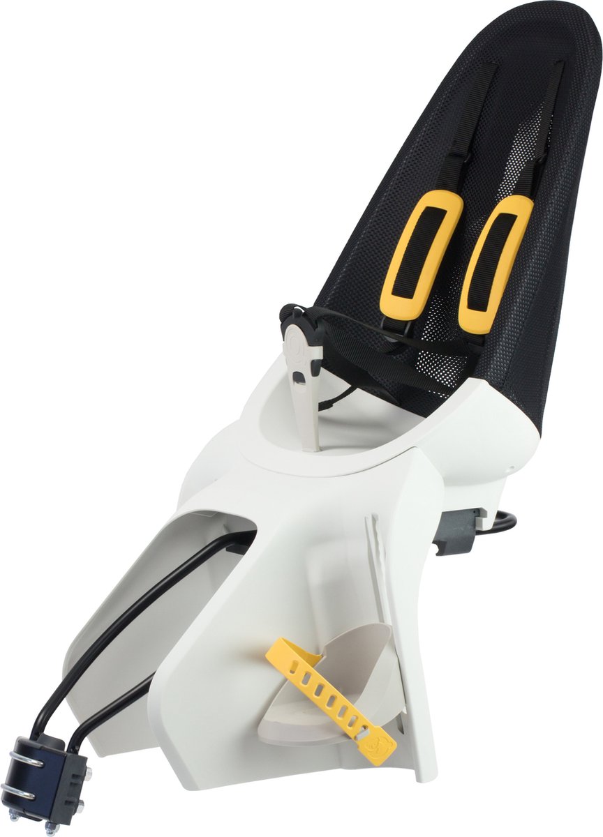 qibbel achterzitje air q902 junior mesh zwart lichtgrijs