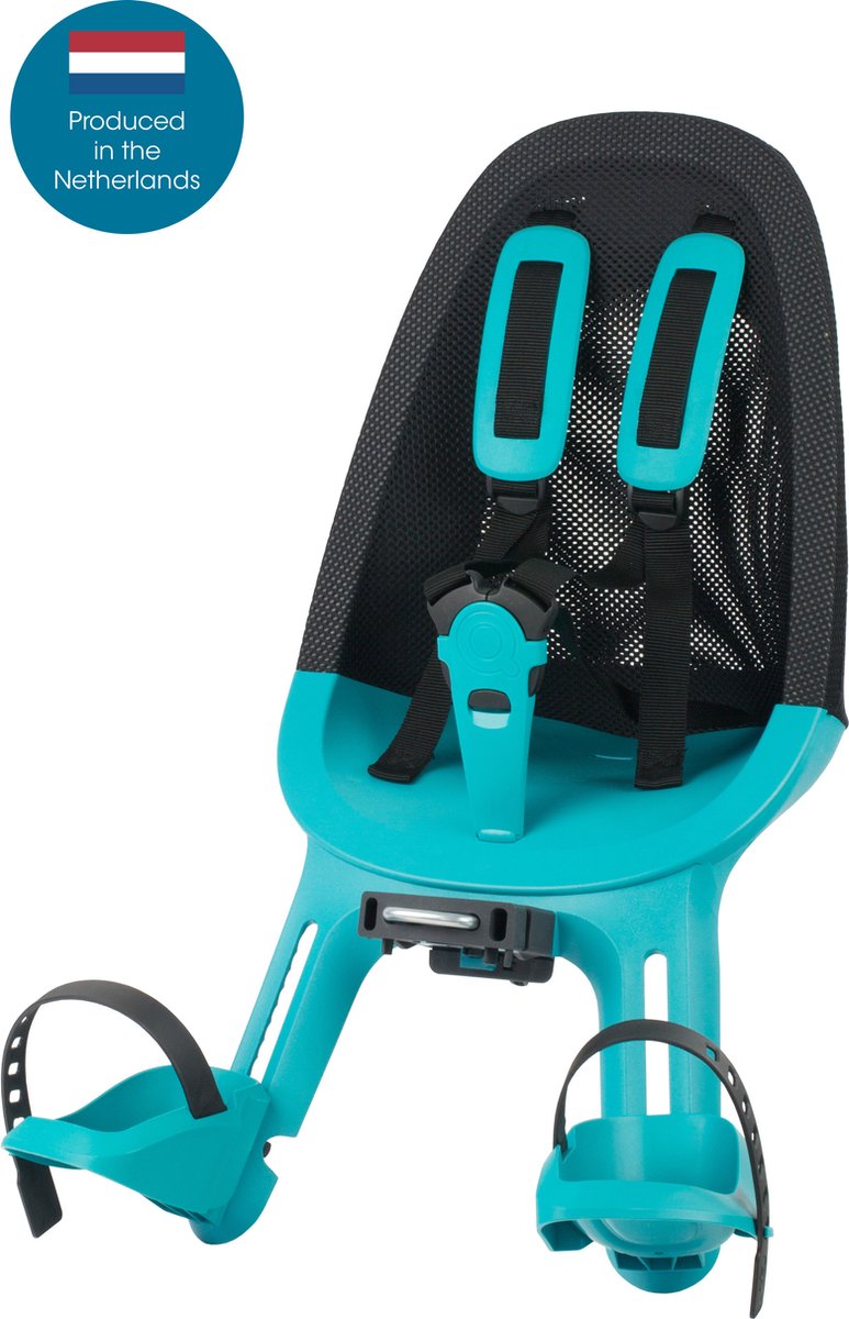 Qibbel Air Fietsstoeltje Voor - Turquoise Fietsstoeltje kopen online