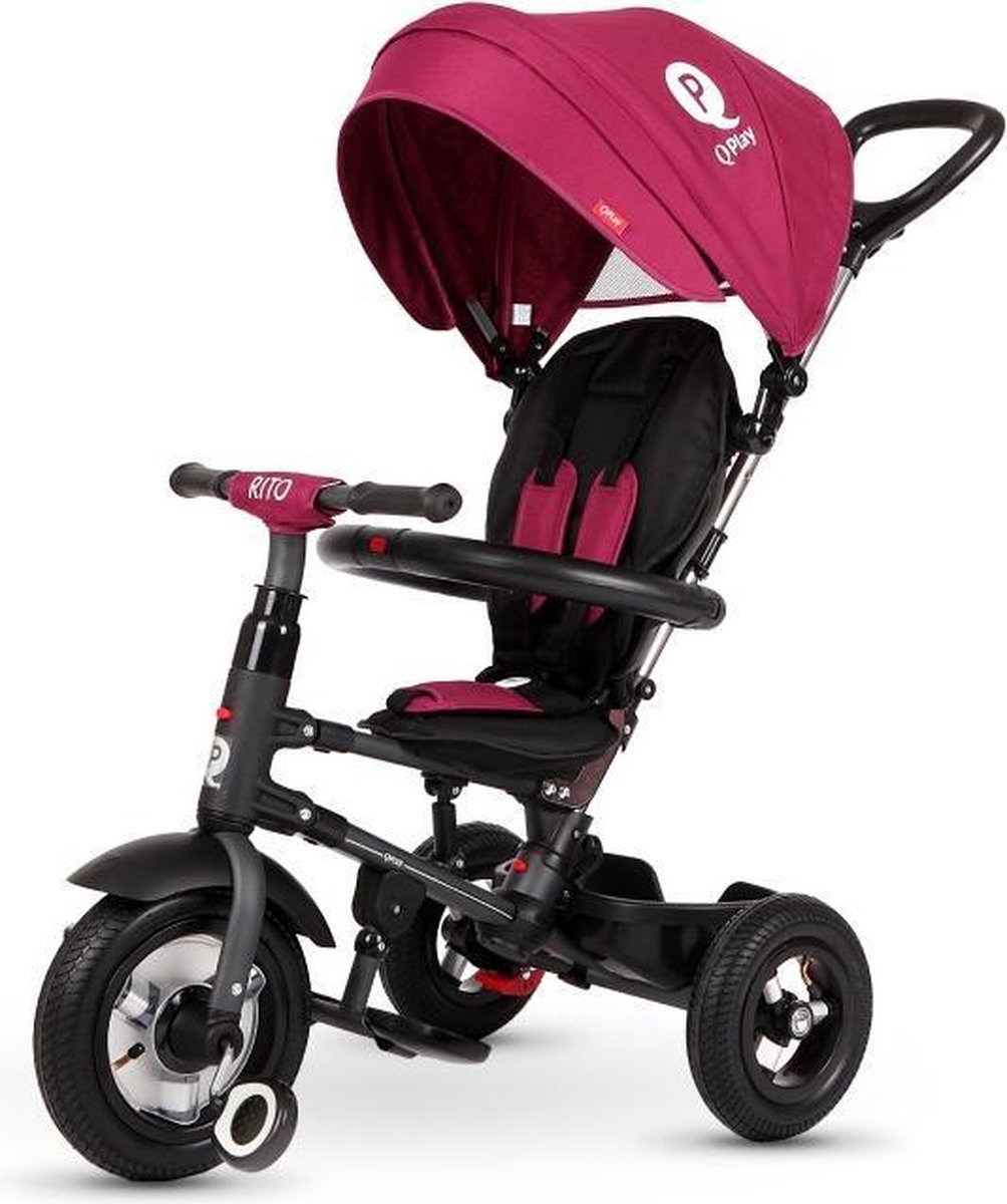 Qplay Driewieler Rito Air Junior 90 X 49 X 93 Cm Staal Paars Driewieler kopen online